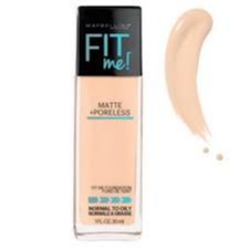 MAYBELLINE FIT ME MATTE &amp; PORELESS FONDATION