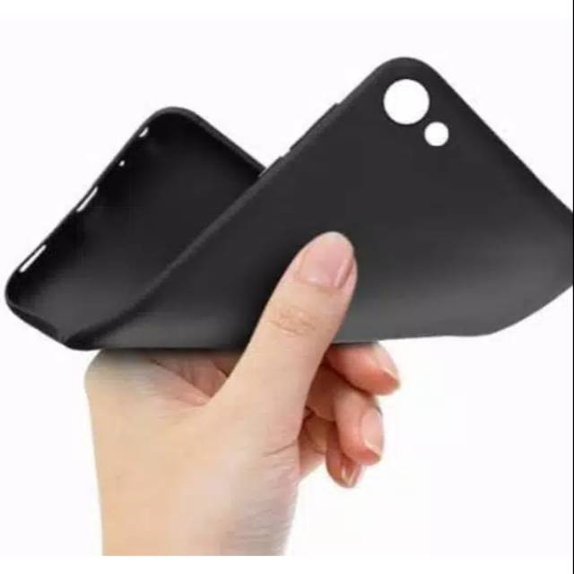 Case OPPO F1/F1S/F3/F3+/F5/F7/F9/F11/R17/PRO/Slim Black Matte Soft Baby Skin Dove