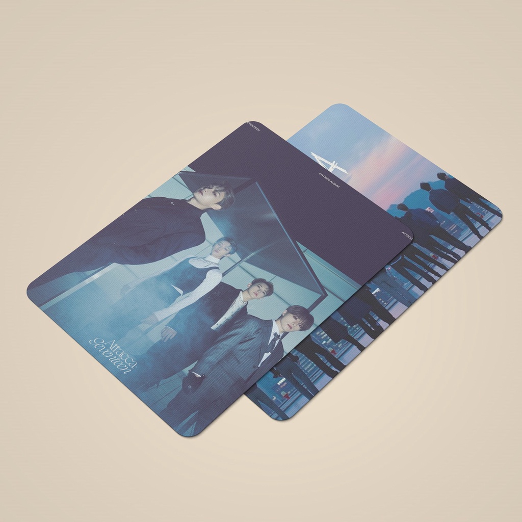 54pcs Kartu Pos Lomo Album SEVENTEEN Attacca