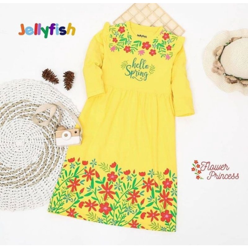 gamis flower princess jellyfish 5-7th
