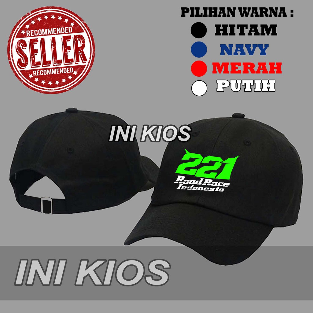 KEREN Topi BASEBALL 221 ROADRACE INDONESIA ROAD RACE Distro Pria Wanita Polos MANTAP