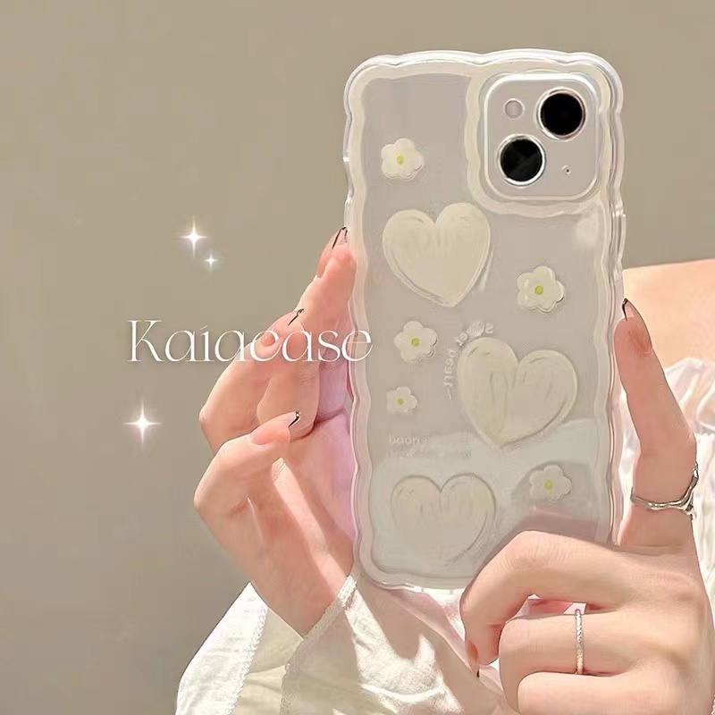 Soft Case Silikon TPU Transparan Motif Bunga Untuk IPhone 12 13 SE 2020 6 6S 7 8 Plus X XS XR 11 Pro Max