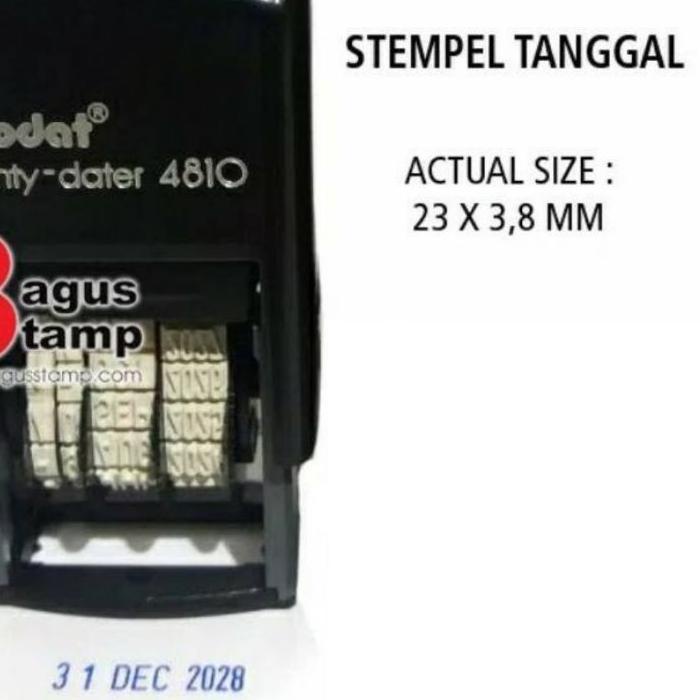

Gratis Ongkir!! (alz-713) Stempel Trodat 4810 Stempel Tanggal Otomatis / Dater Otomatis