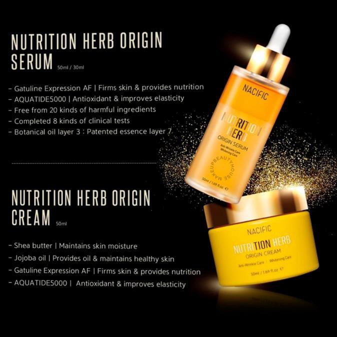 NACIFIC Nutrition Herb Origin Serum / Cream 50ml - Nutrition Serum