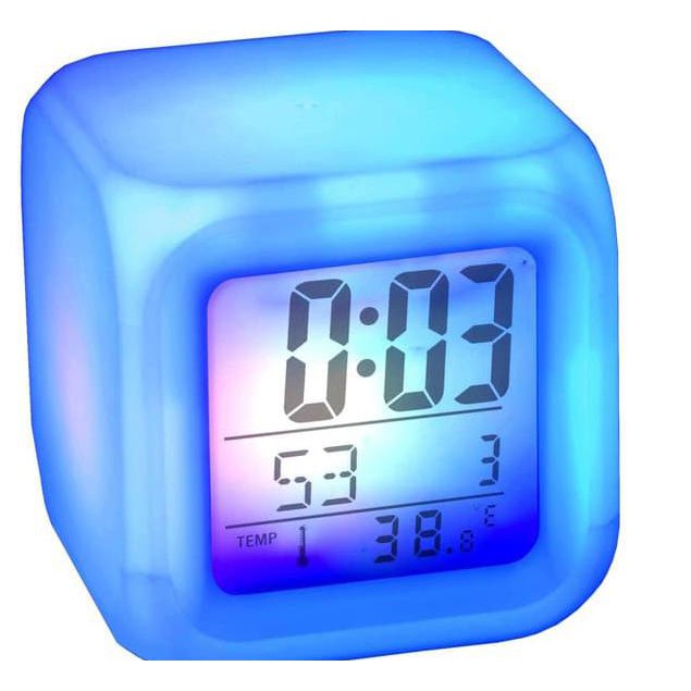 VM5K JAM MOODY KUBUS BERUBAH 7 WARNA - MOODY CLOCK TX2O