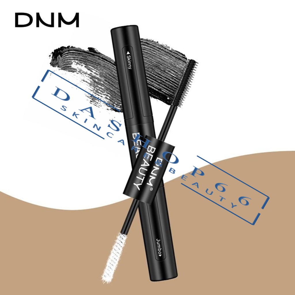 DNM09000 DNM BEAUTY BT 4D 2 IN 1 BLACK MASCARA / PENEBAL BULU MATA