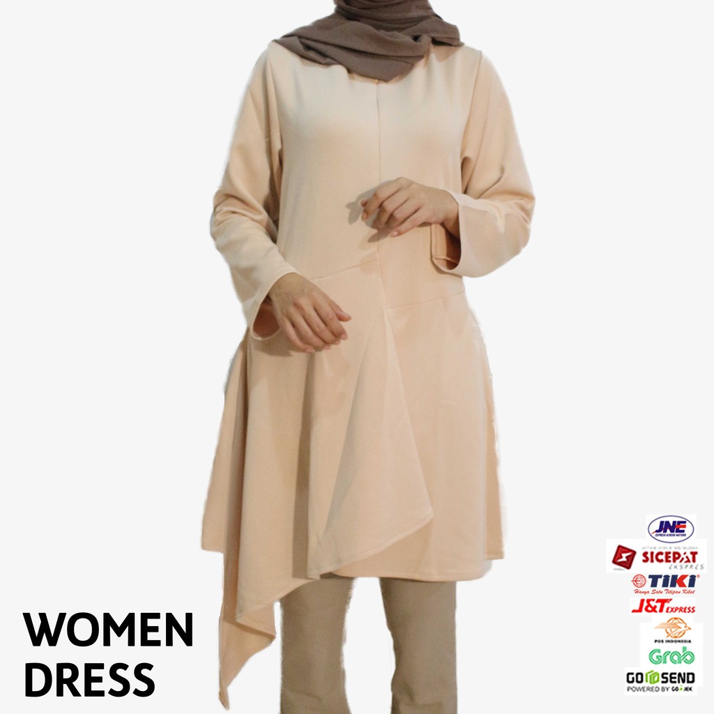 BAJU ATASAN TUNIK CANTIK / BAJU WANITA DEWASA PLUVIA CASUAL TER MURAH