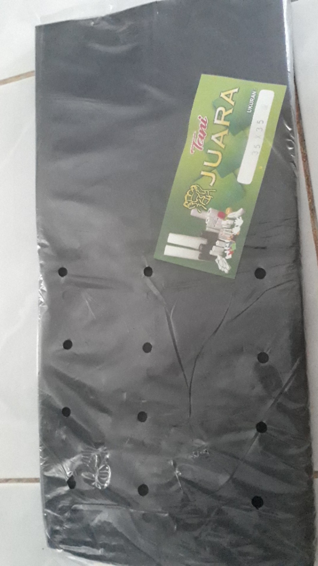 Isi 500 Gram -/+ 20 Pcs Polibag Tanaman 35/17,5 X 35 Cm