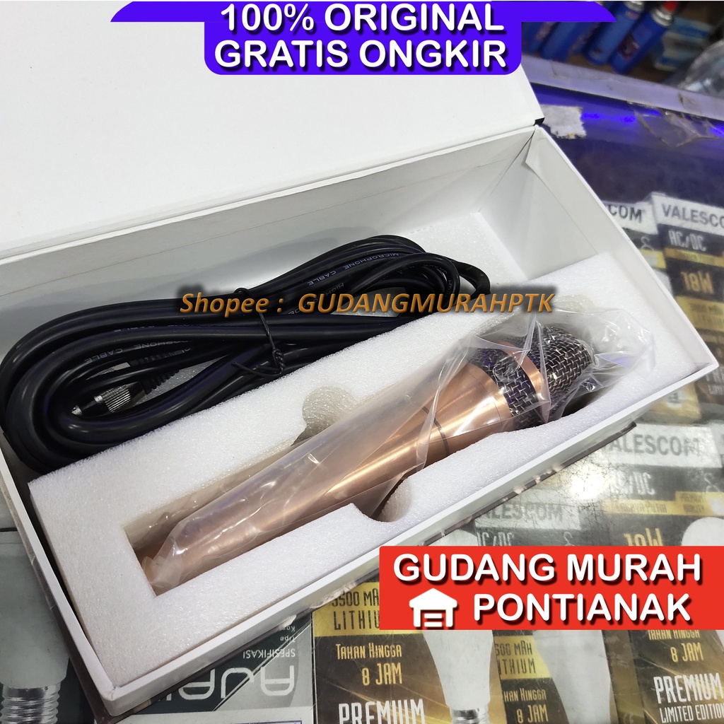 Mic SENNHEISER ORIGINAL SH-6969 ASLI Kualitas TOP Jernih SEPUL BAGUS dan Berat