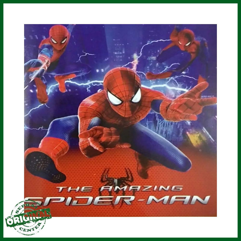 SELIMUT BONITA SPIDERMAN BLANKET SPIDER MAN MARVEL COMICS SUPER HERO