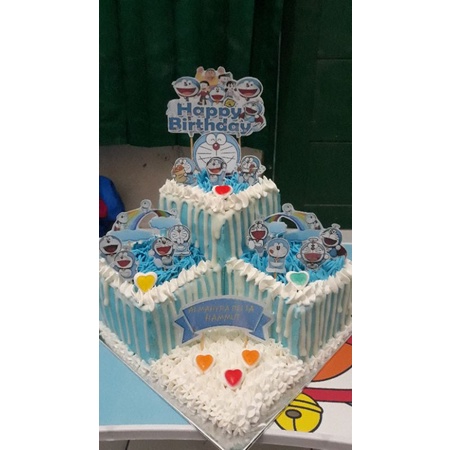 CAKE SUDUT / KUE ULANG TAHUN ANAK ANAK TOPPER
