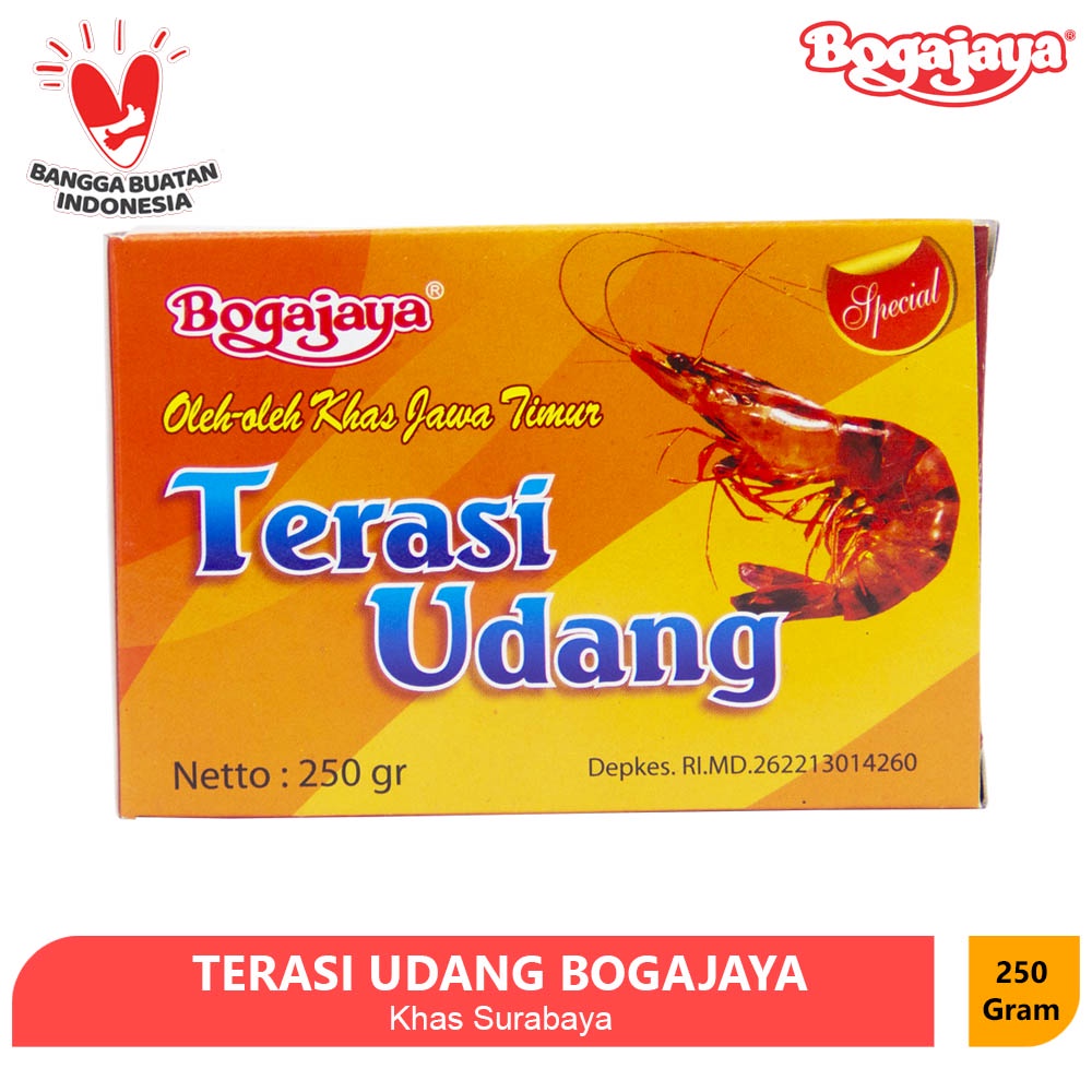 

TERASI UDANG MENTAH KHAS SURABAYA BOGAJAYA 250 GRAM