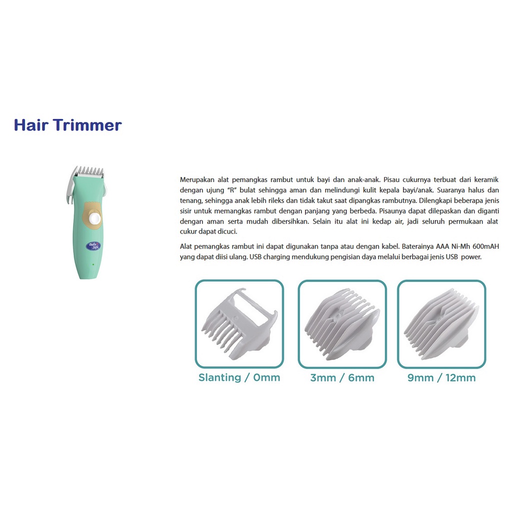 Babysafe Hair Trimmer HT001