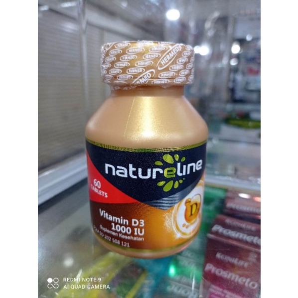 Natureline vitamin d3 1000 iu