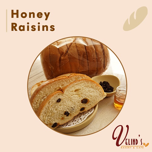 

Honey Raisins / Velind's Bakery/ Roti Sisir Kismis Madu