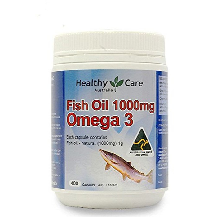 Original Beauty">>> Healthy Care Fish Oil 1000Mg Omega 3 - 400 Caps 100% Original Product 