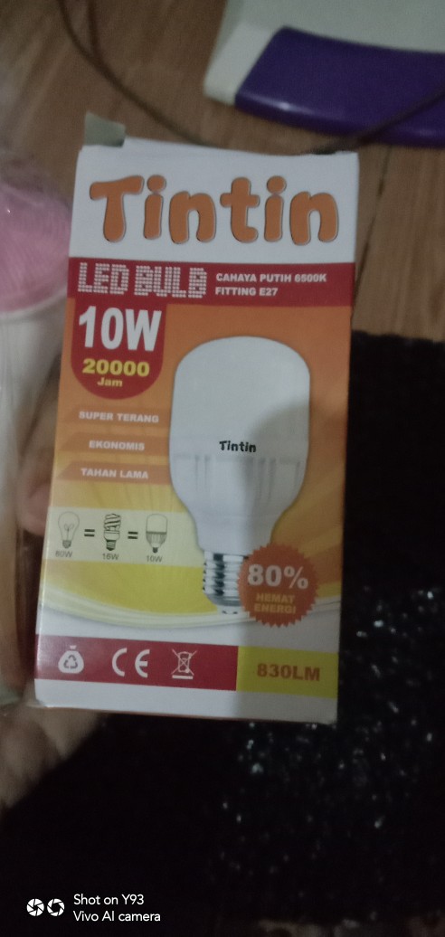 Lampu Led Bulb Lamp Hemat Energi 5,10,15,20,30 Watt