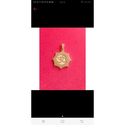 liontin omkara anti karat