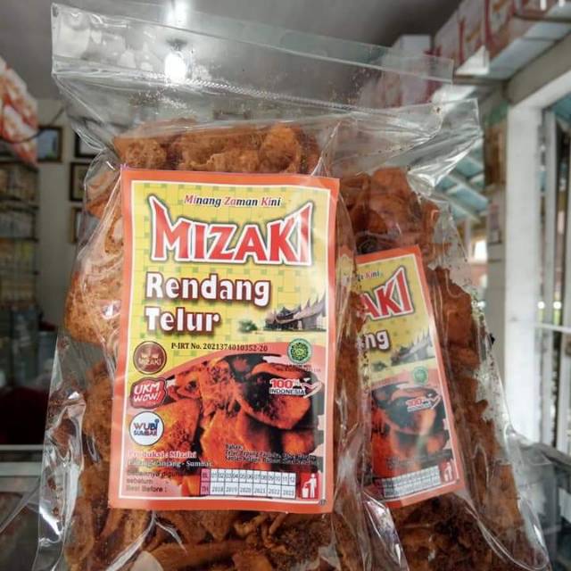 

Rendang telur ekonomis 150grm