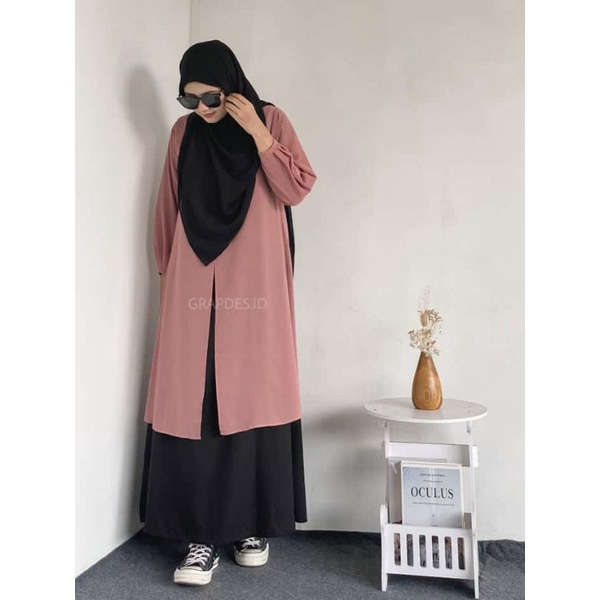 Mora Long Tunik Ceruty Babydoll