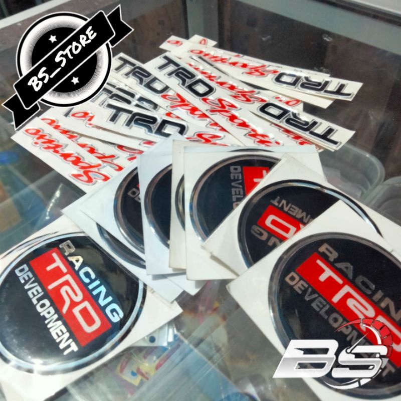 Sticker Emblem TIMBUL LOGO MOBIL TRD SPORTIVO