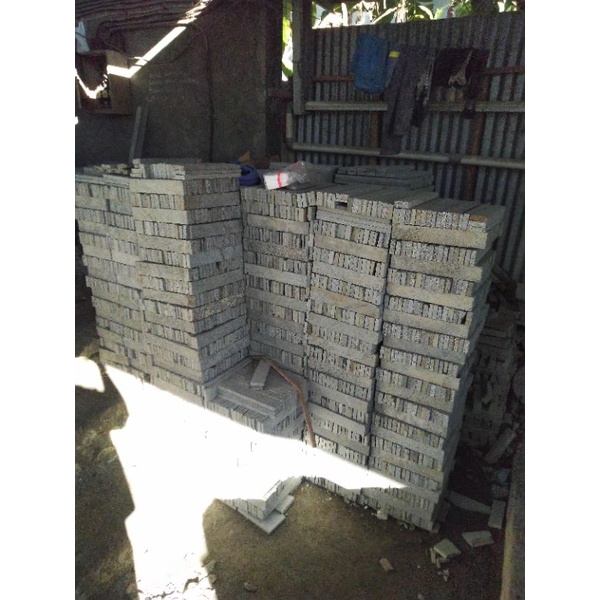 Batu Alam Granite Diorite Untuk Pilar Tiang Rumah Teras Anda Shopee Indonesia