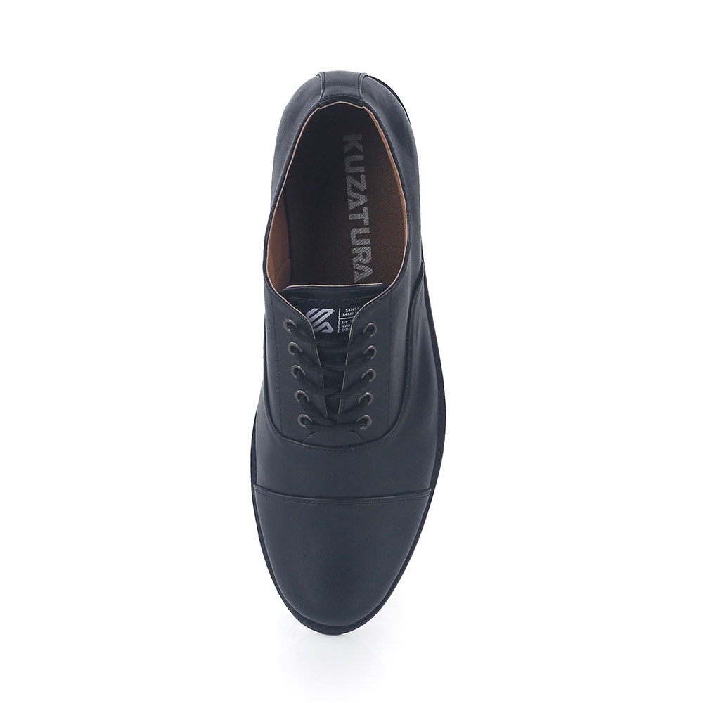 Justrue Sepatu Formal Pria Casual Sneakers Formal Hitam 234