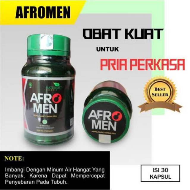 AFROMEN Obat Herbal Stamina Pria Kuat Vitalitas Pria