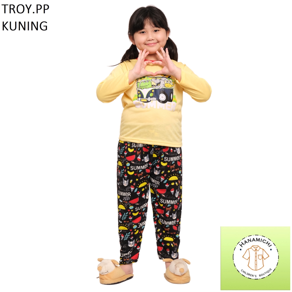 Hanamichi TROY.PP Piyama Anak Lengan Panjang