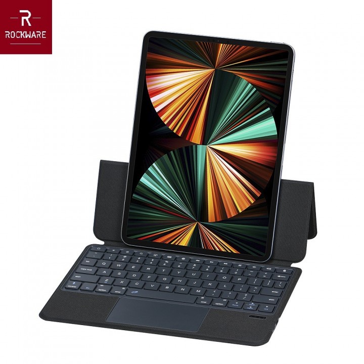 ROCKWARE P3125-6 - Smart Trackpad Keyboard Case for iPd 10.9-11