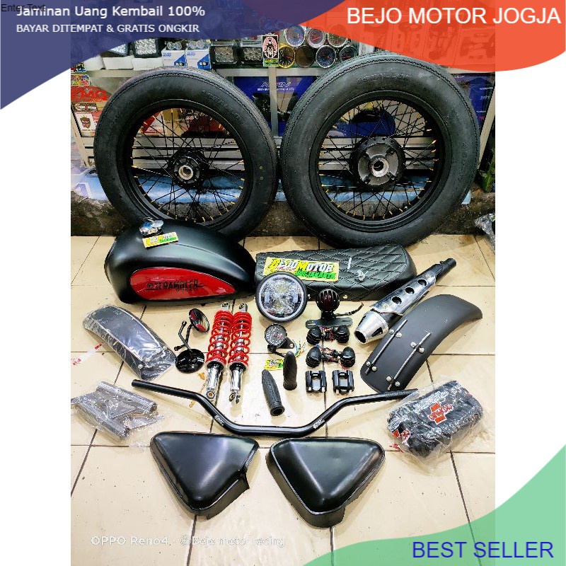 paket body japstyle plus ban set buat tiger revo