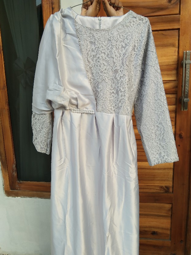 Gamis Brokat Cavlin // Lumbung Batik