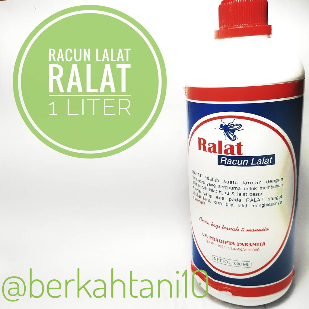 Racun Lalat Obat Pembasmi Lalat Ralat 1 Liter Shopee Indonesia