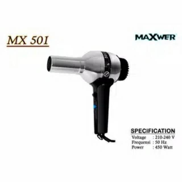 Hairdryer maXwer 501