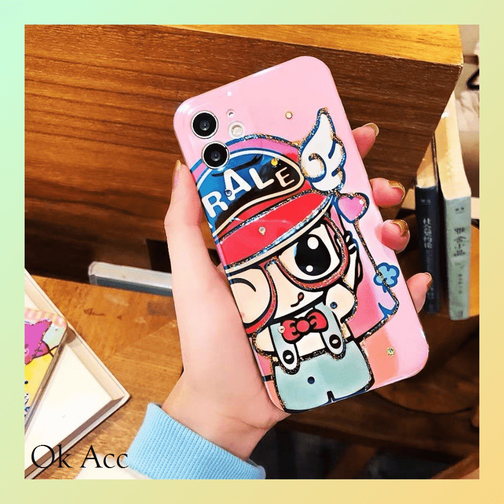 Terbaru silikon motif Sailor Moon Arale Chan Iphone 7 8 SE 7+ 8+ X Xs Xr Xs 11 12 Pro Max FH06