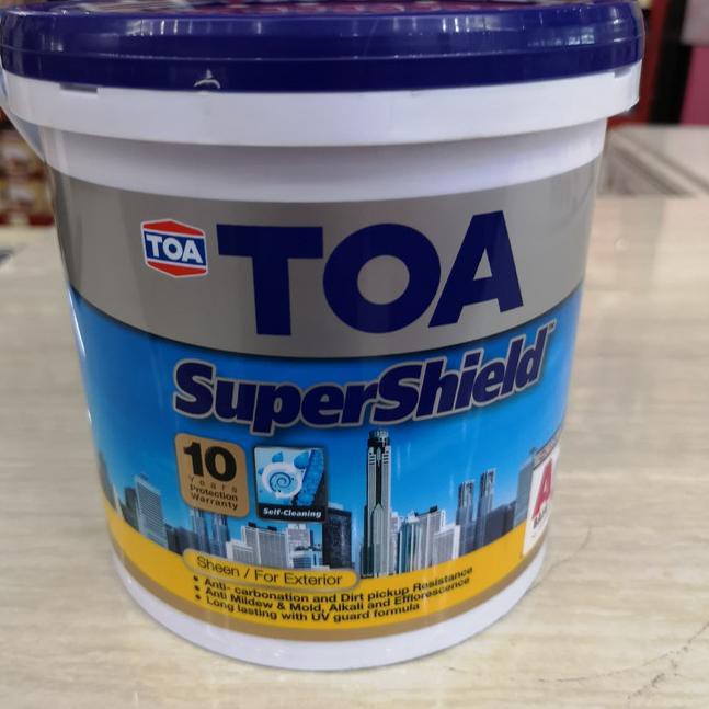 Cat Tembok Toa Supershield Sheen 2 5 L Cat Tinting Exterior Indonesia