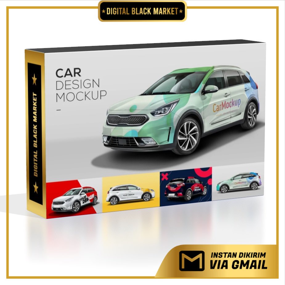 Car Mockup Customizable