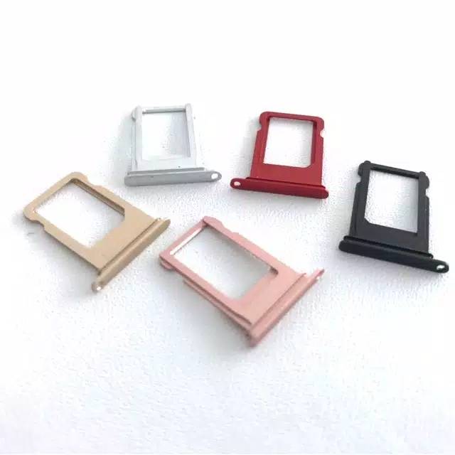 Sim Tray Iphone 7 7G / 7+ / 7 Plus Wadah Tempat Kartu Slot Sim Card Tray Lock Holder