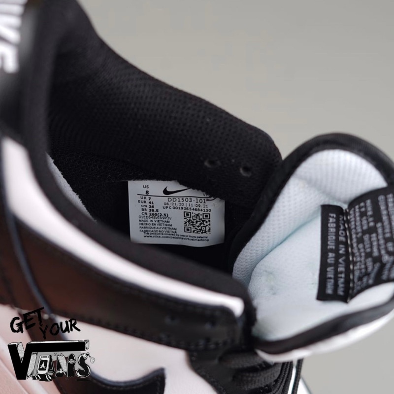 Sneakers Nike Dunk Low 'Black White'