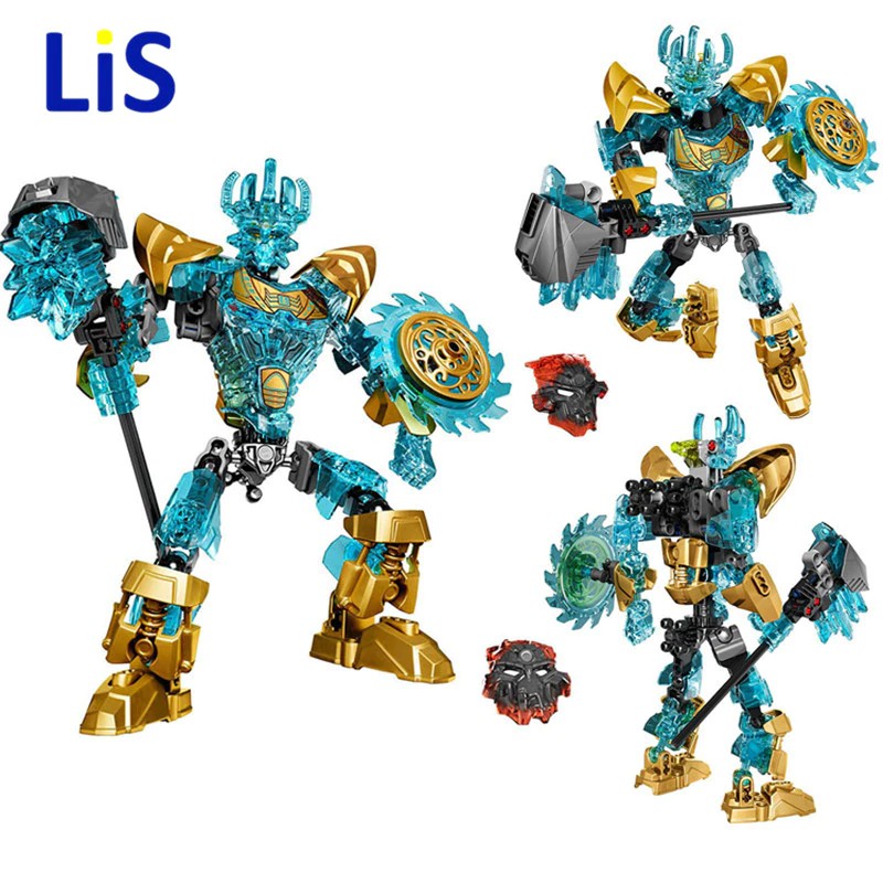 Mainan Lego 2019 KSZ 613-1 COMPATIBLE LEGOES BIONICLE 71312 BIOCHEMICAL WARRIOR BIONICLE EKIMU THE