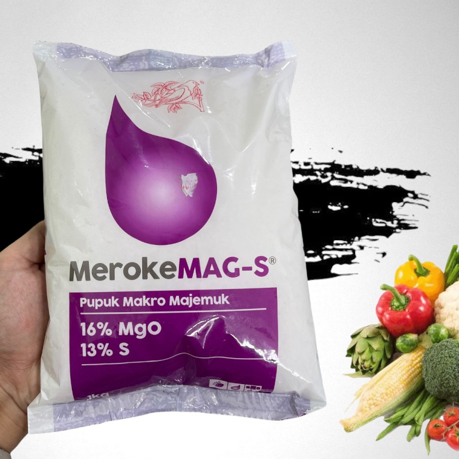 Pupuk Meroke MAG S MgSO4 pupuk makro magnesium sulfat 1 kg