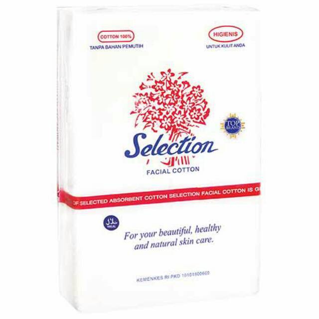 Kapas Perawatan Kecantikan Selection / Catton Facial Pembersih Wajah 50gr 35gr