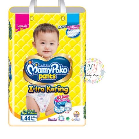 ➾ MAMYPOKO PANTS XTRA KERING STANDAR S58 M50 L44 XL38 XXL34 POPOK CELANA ✤