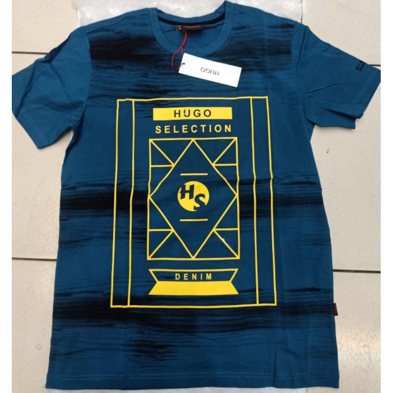 KAOS HUGO SPORT/KAOS PRIA ORIGINAL