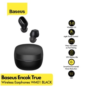 Baseus WM01 / Encok WM-01 TWS True Wireless Earbuds Bluetooth Earphone