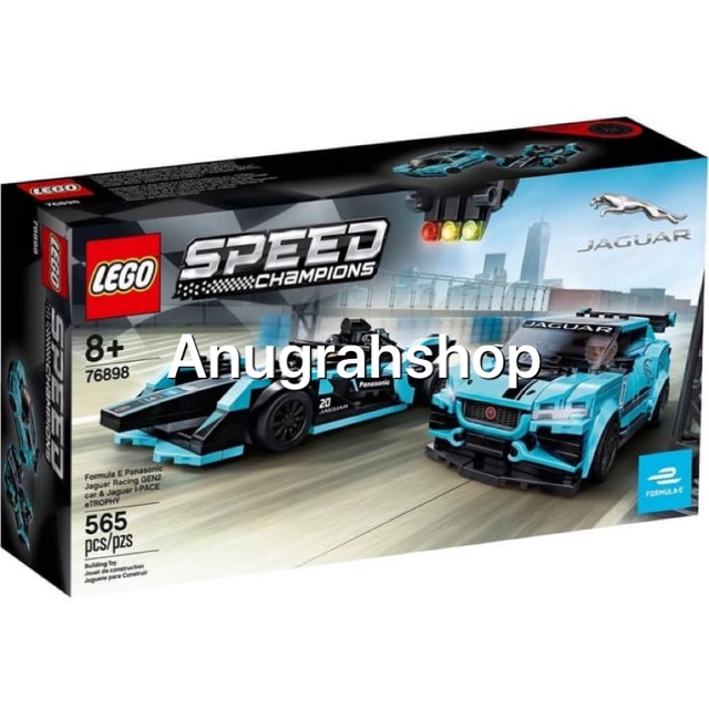 LEGO 76898 SPEED CHAMPIONS Formula E Panasonic Jaguar Racing GEN2 Car