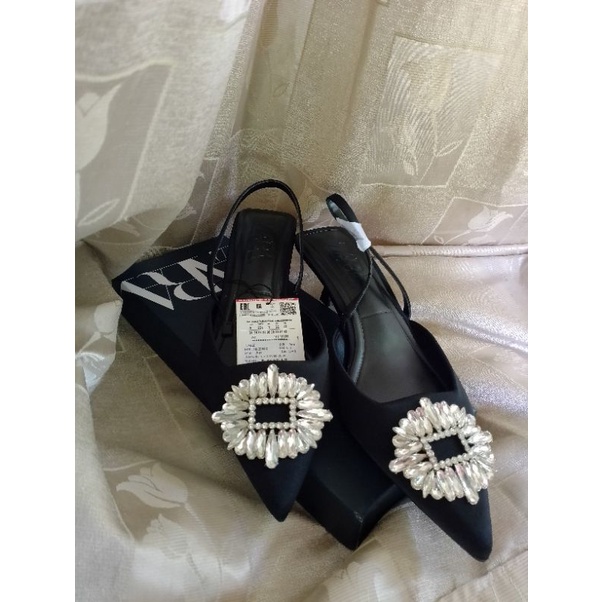 Zara heels 3cm black