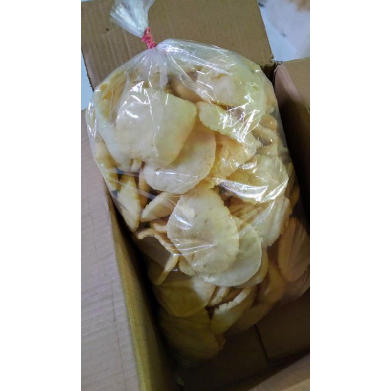 

Kerupuk Ikan Laosan Goreng Matang 500Gram | Asli Ujungpangkah Gresik