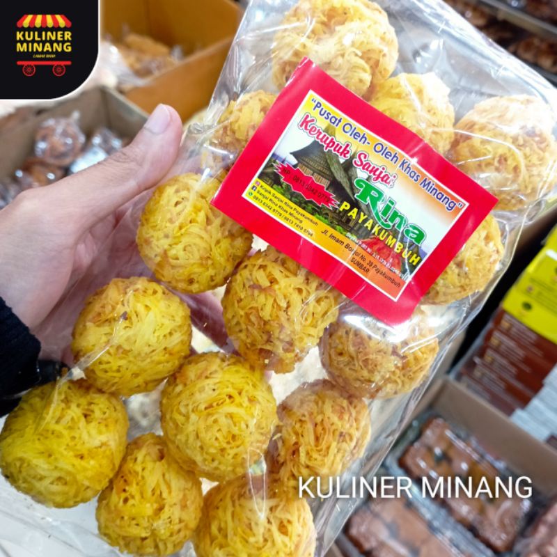 

Sarang Balam Golong golong Rina Oleh Oleh Cemilan Payakumbuh Padang Khas Pariaman Jajanan Snack Kuliner Minang Kabau AX00