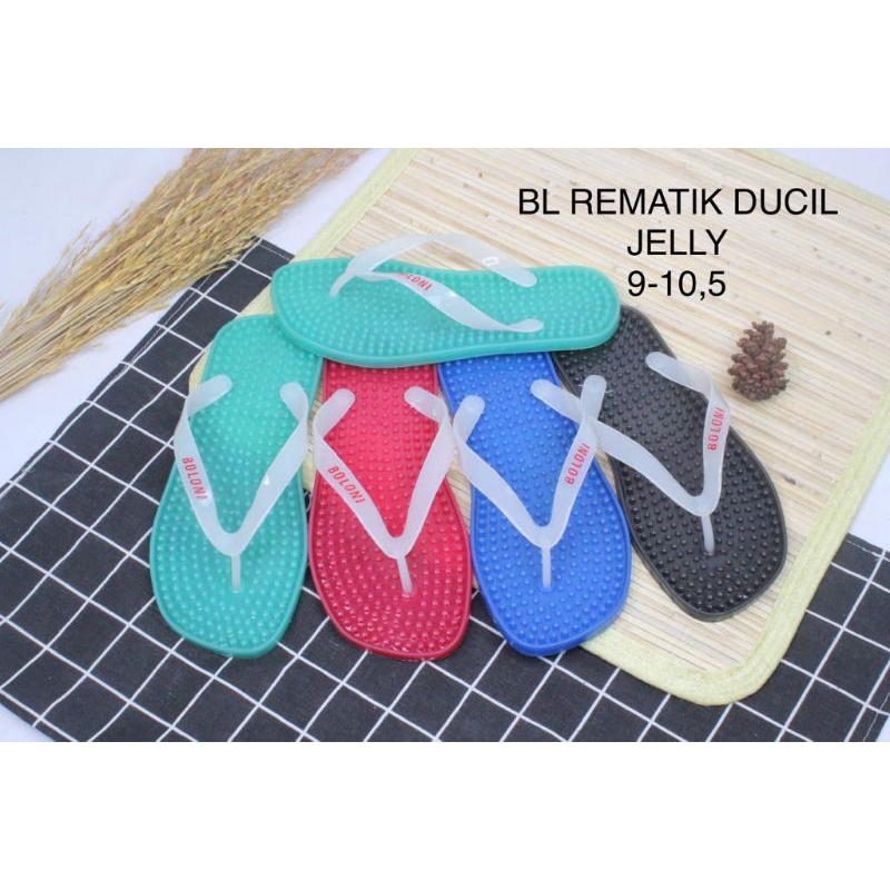 SANDAL JAPIT BOLONI REMATIK DUCIL (KNS)